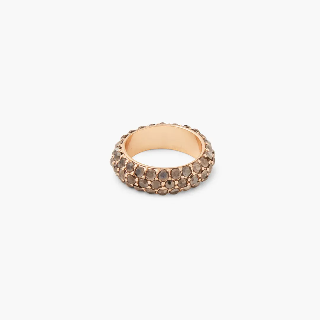 Flash Sale Bague à strass gris Bagues