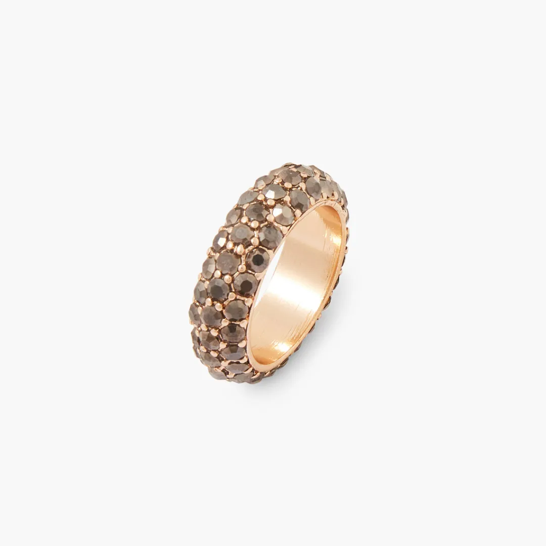 Flash Sale Bague à strass gris Bagues