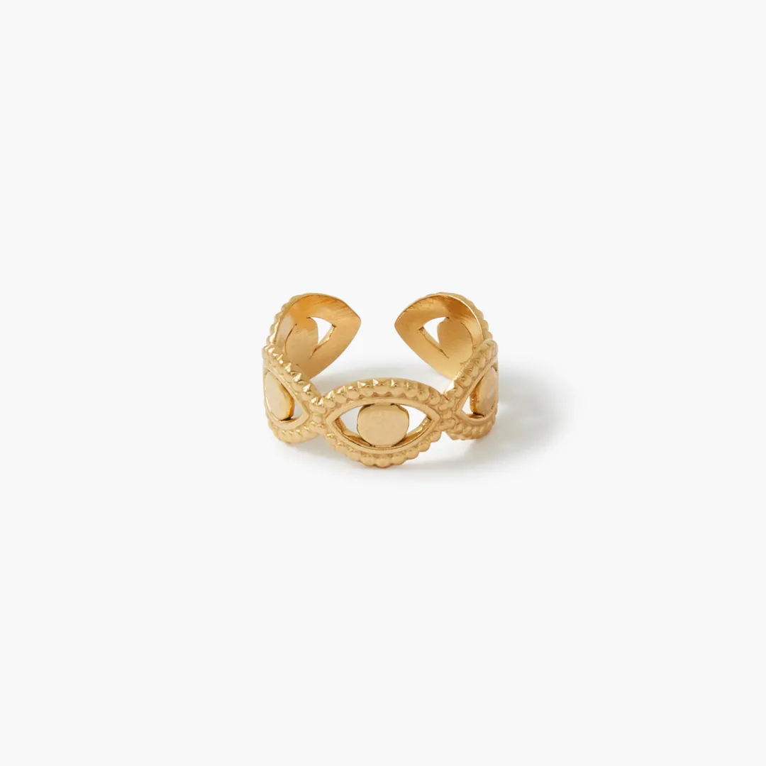 Sale Bague ajustable acier inoxydable Bagues | Bagues