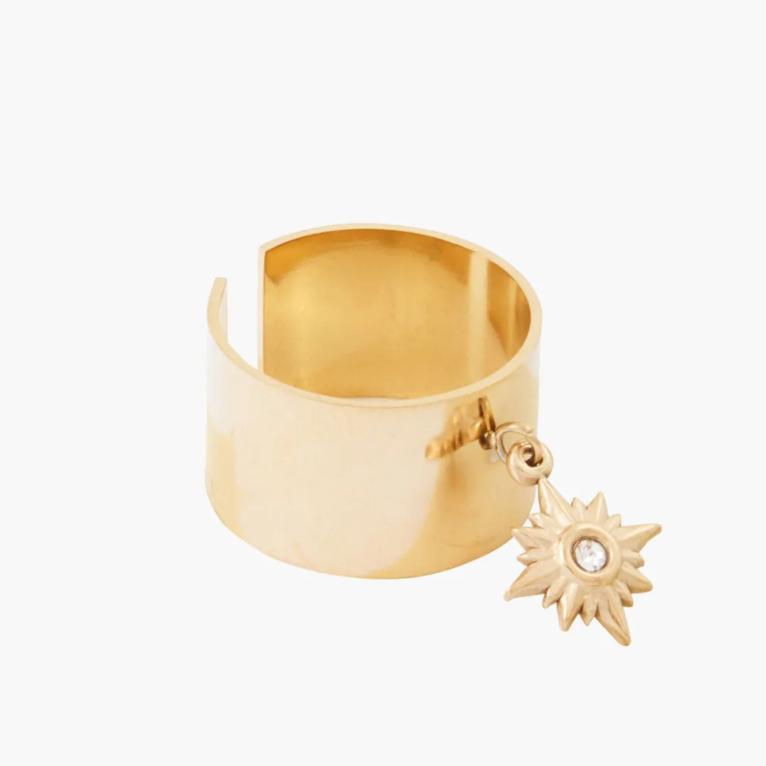Hot Bague avec pendant acier inoxydable Bagues | Bagues