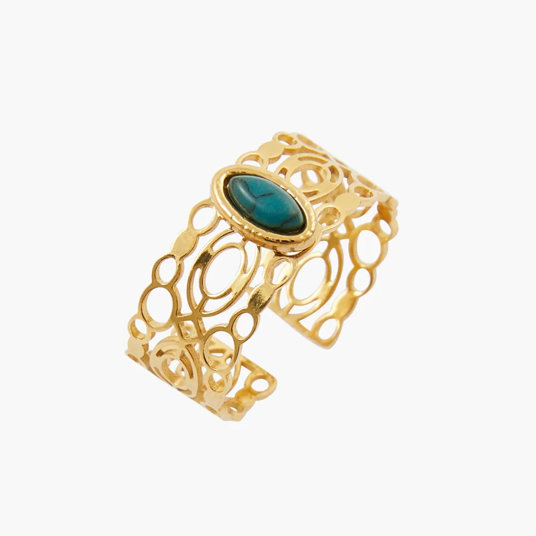 Discount Bague en filigrane avec pierre Bagues | Bagues