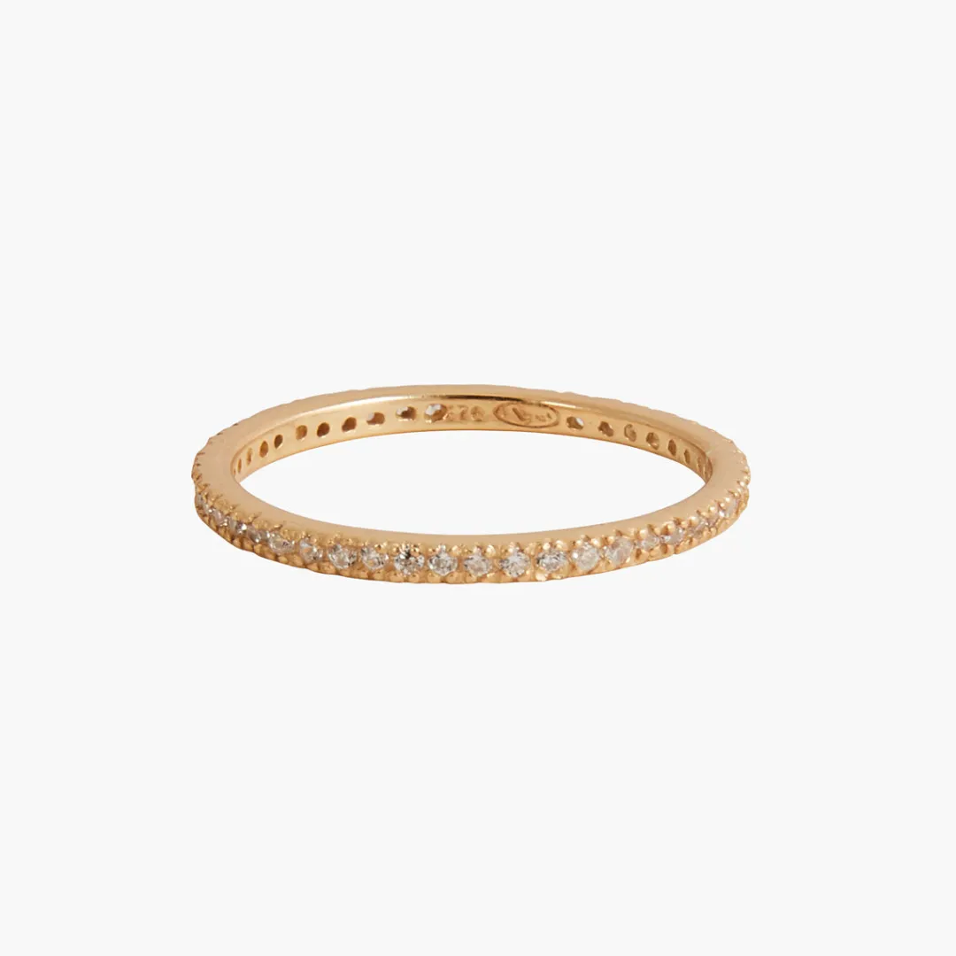 Store Bague fine à zirconium Argent Garanti Bagues | Bagues