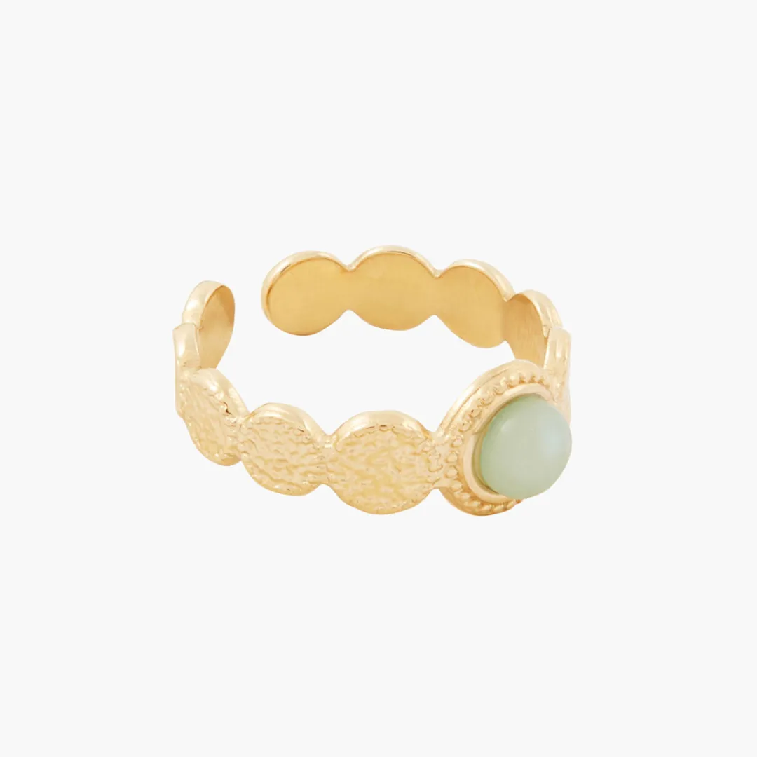 Hot Bague martelé acier inoxydable Bagues | Bagues