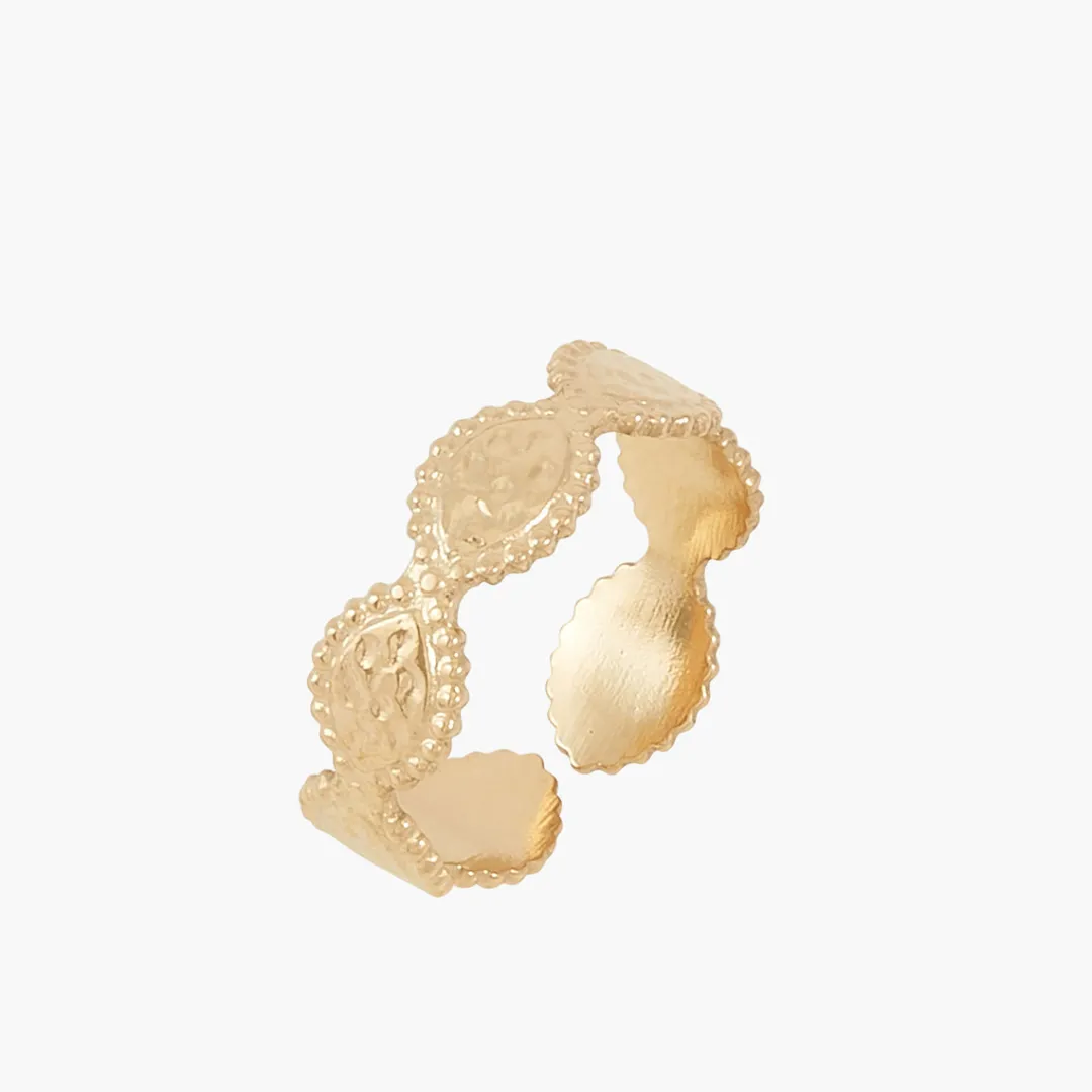 Flash Sale Bague martelée Acier Inoxydable Bagues | Bagues