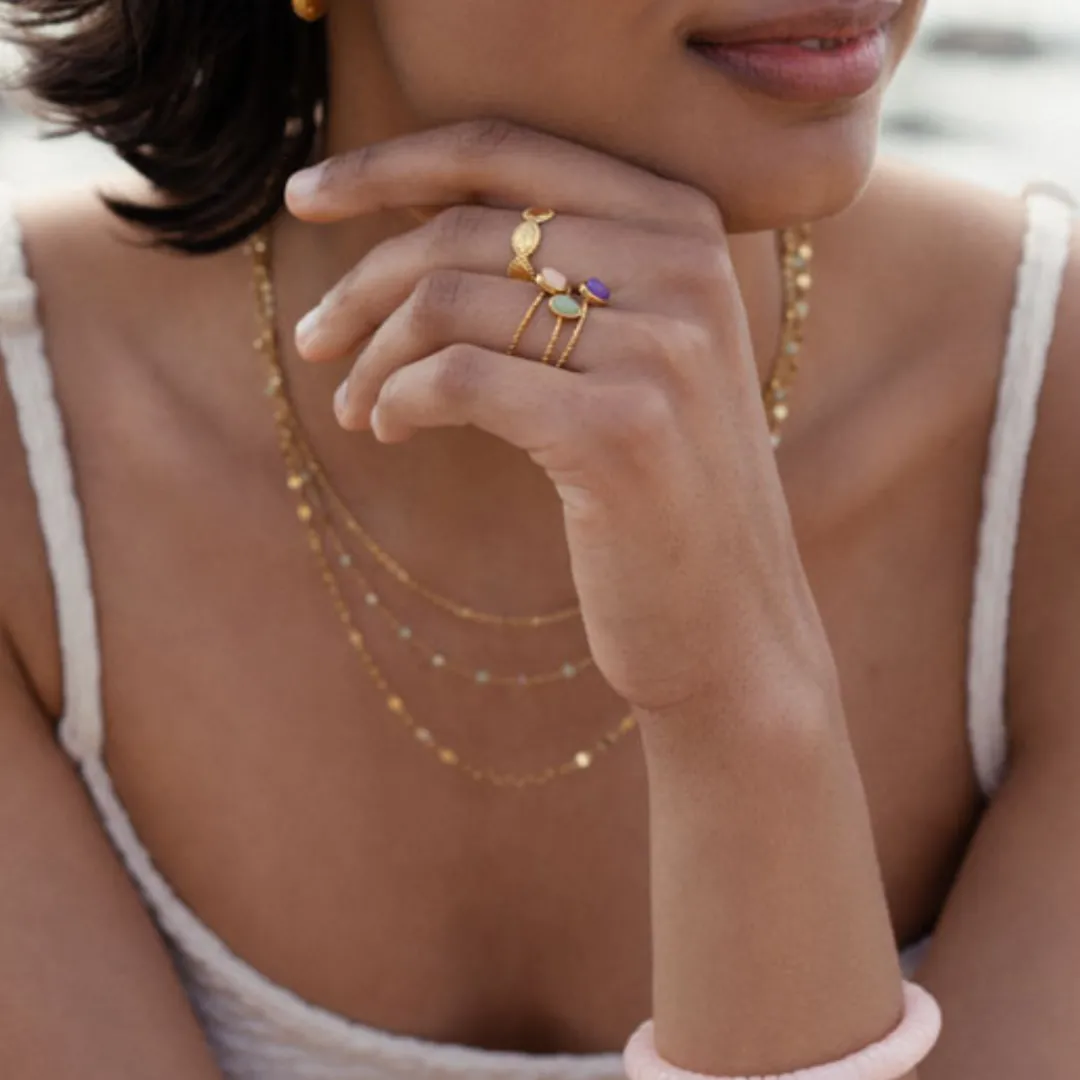 Flash Sale Bague martelée Acier Inoxydable Bagues | Bagues
