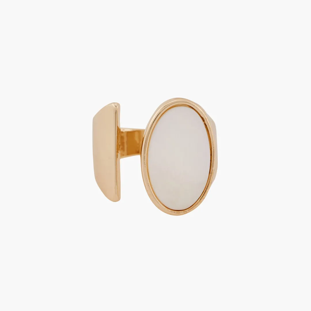Sale Bague ovale ouverte Bagues