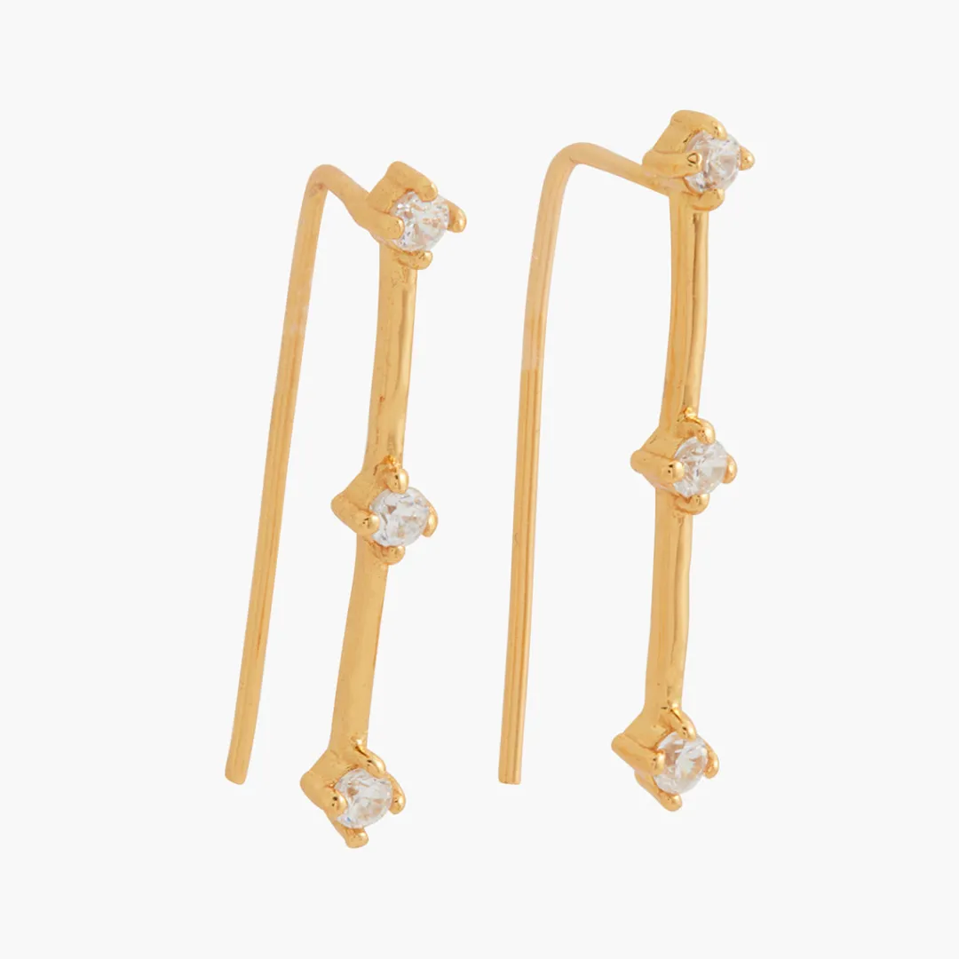 Sale Boucles d'oreilles Argent Garanti et Oxydes de Zirconium Boucles D'Oreilles | Boucles D'Oreilles