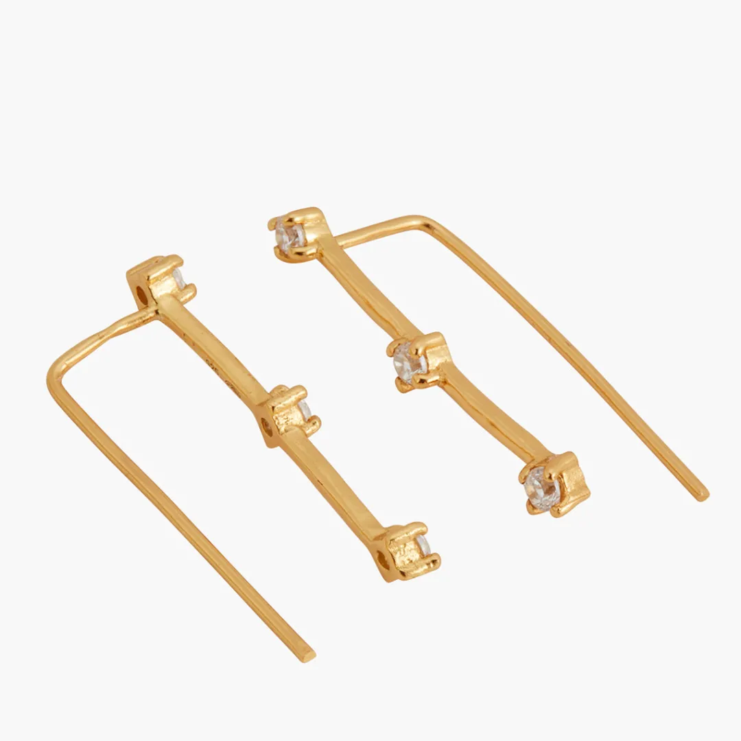 Sale Boucles d'oreilles Argent Garanti et Oxydes de Zirconium Boucles D'Oreilles | Boucles D'Oreilles