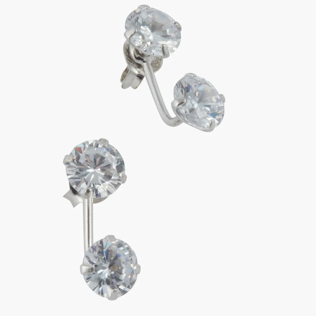 Cheap Boucles d'oreilles Argent Zirconium Garanti Silver Idol Boucles D'Oreilles | Boucles D'Oreilles
