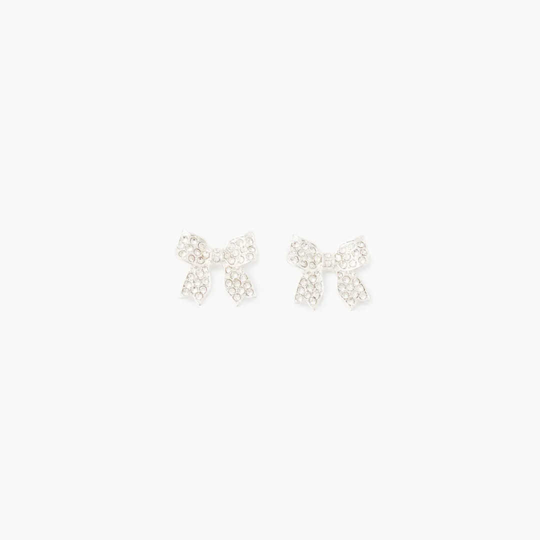 Flash Sale Boucles d'oreilles noeud à strass Boucles D'Oreilles