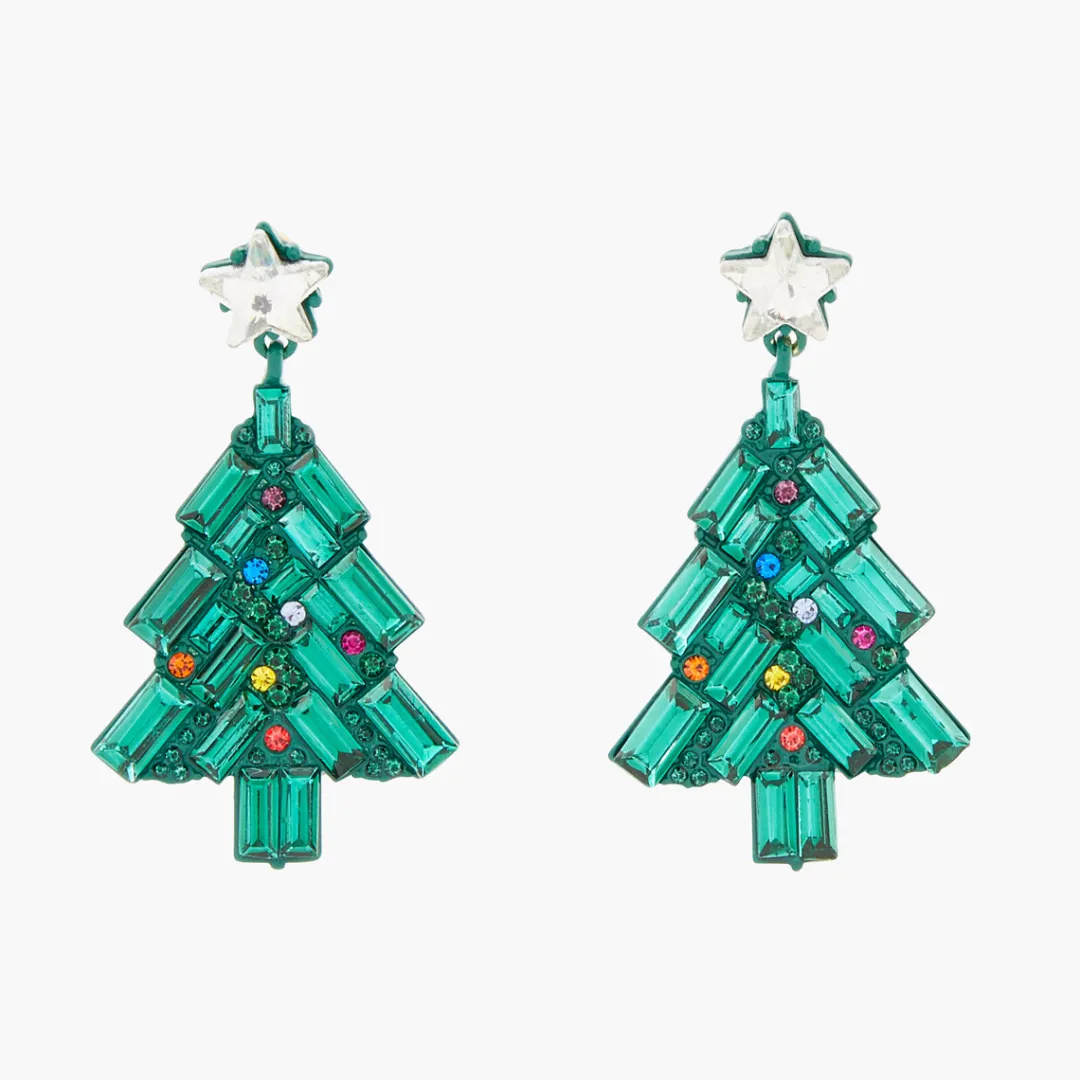 Shop Boucles d'oreilles Noël sapin Boucles D'Oreilles