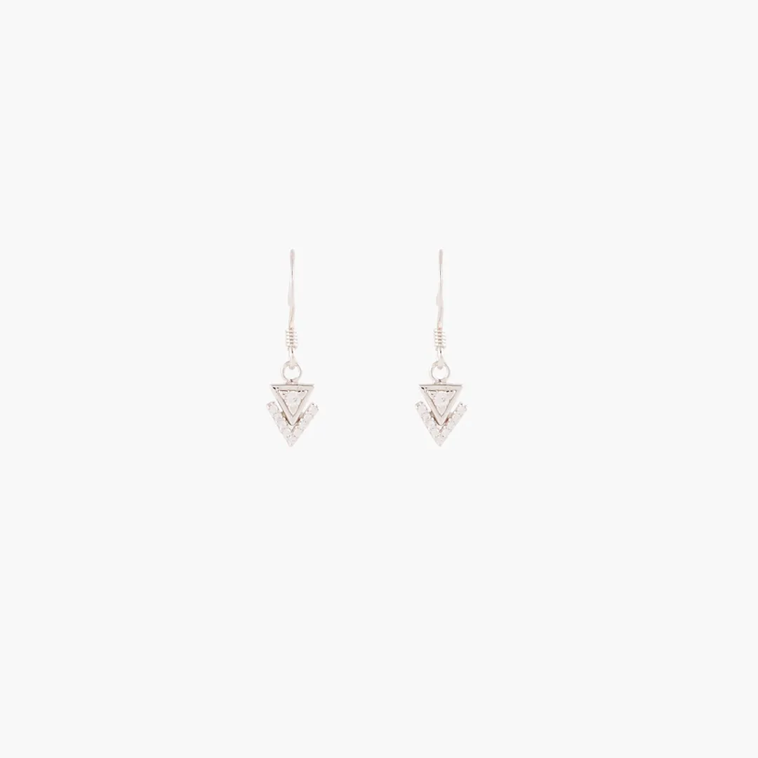 Cheap Boucles d'oreilles pendants triangles sterling Silver Boucles D'Oreilles | Boucles D'Oreilles