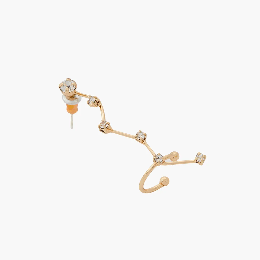 Best Sale Boucles d'oreilles puce et earcuff avec strass Boucles D'Oreilles