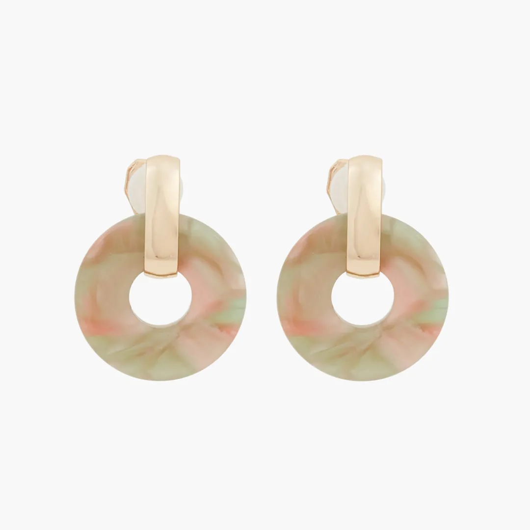 Best Sale Boucles d'oreilles rondes à clips Boucles D'Oreilles