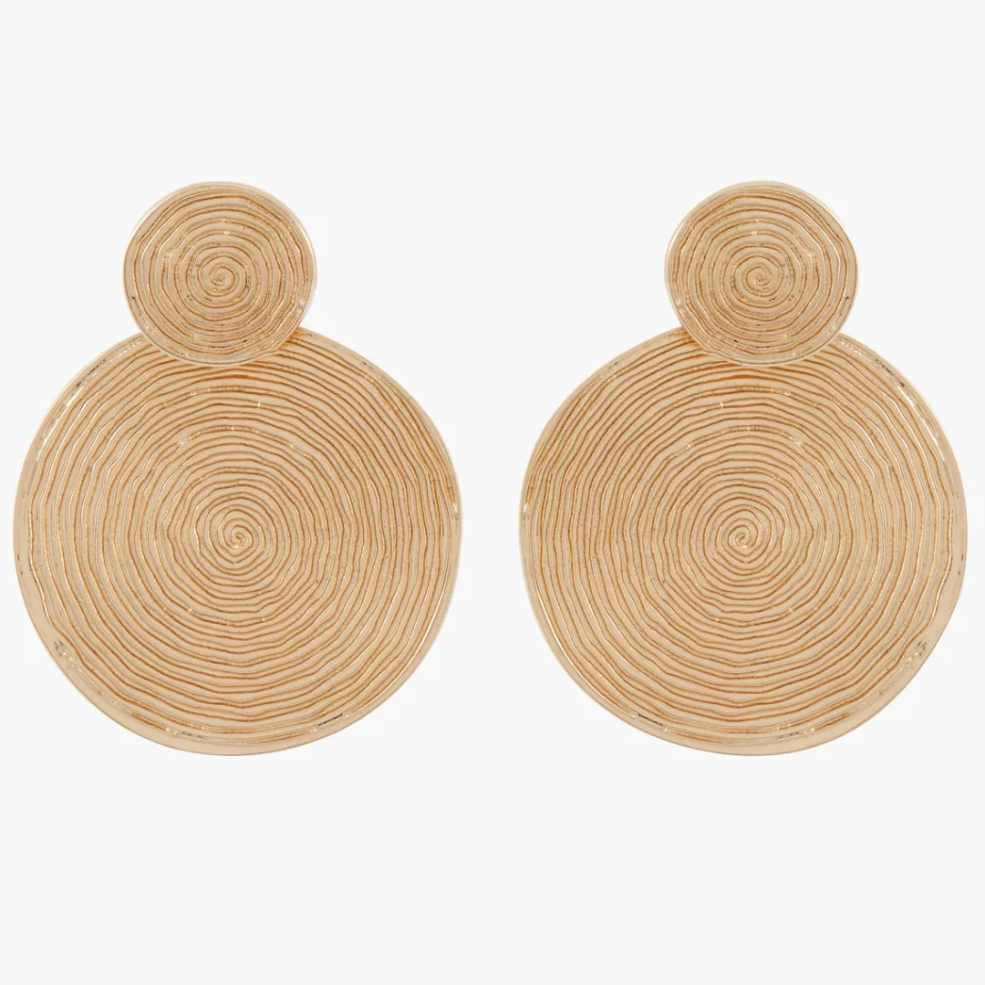 Discount Boucles d'oreilles spiral à clips Boucles D'Oreilles