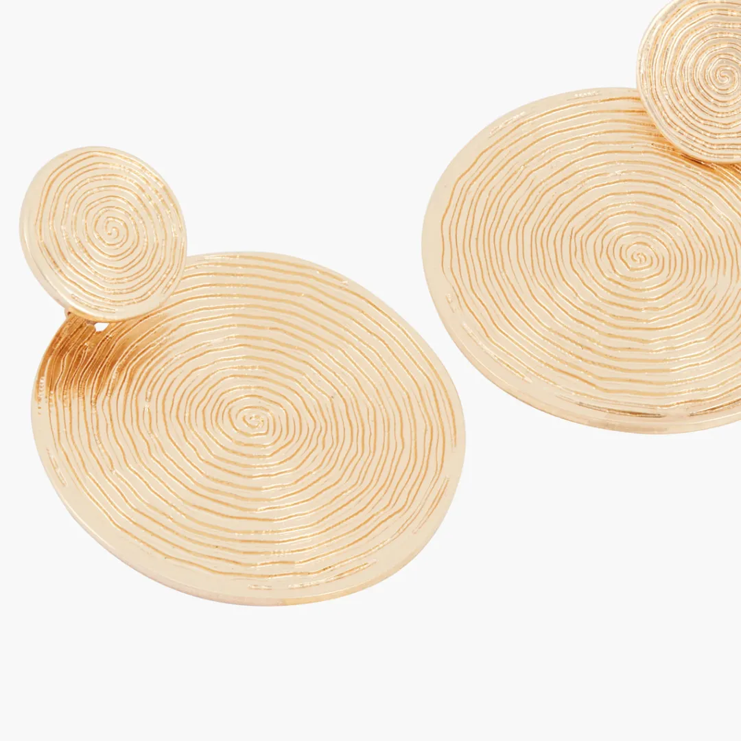 Discount Boucles d'oreilles spiral à clips Boucles D'Oreilles