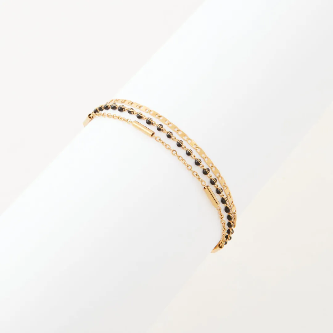 Online Bracelet 3 rangs Acier Inoxydable Bracelets | Bracelets