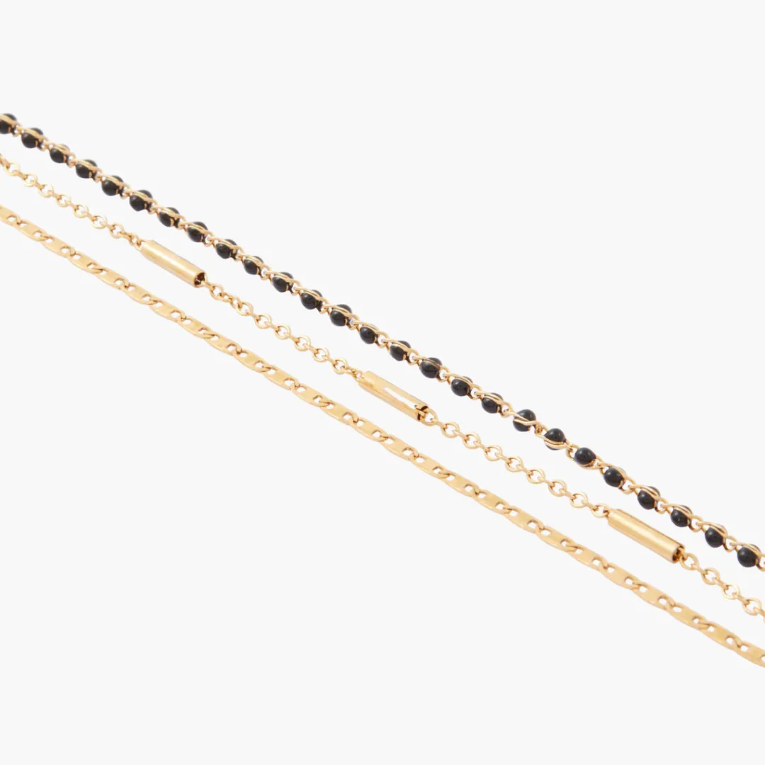 Online Bracelet 3 rangs Acier Inoxydable Bracelets | Bracelets