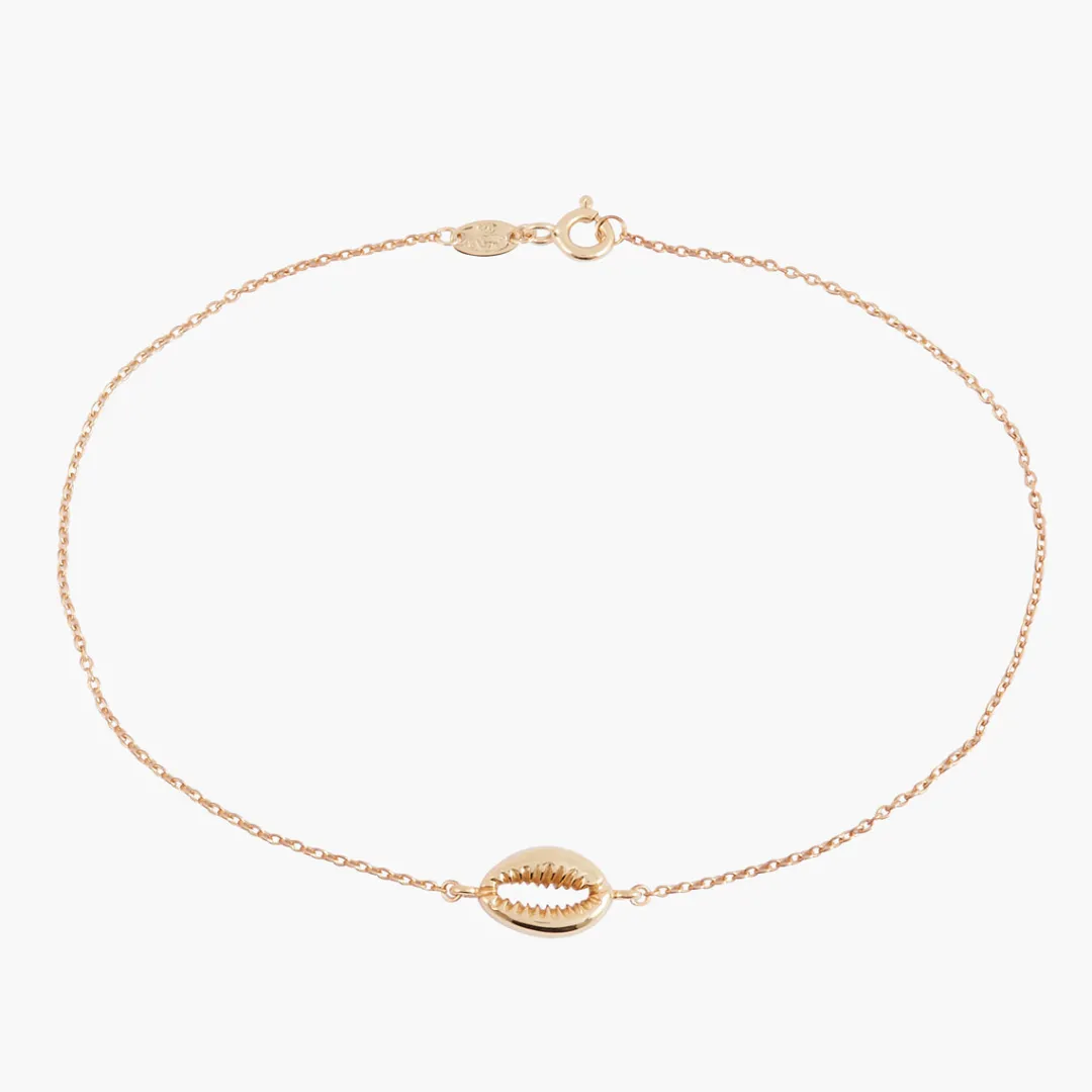 New Bracelet de cheville coquillage Argent Garanti Bijoux De Corps