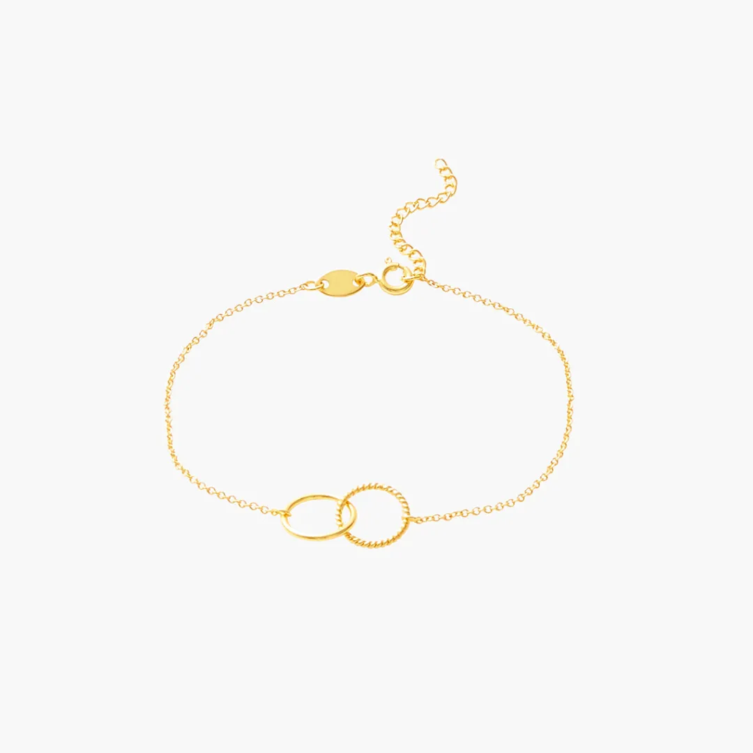 Sale Bracelet double anneau Argent Garanti Bracelets | Bracelets