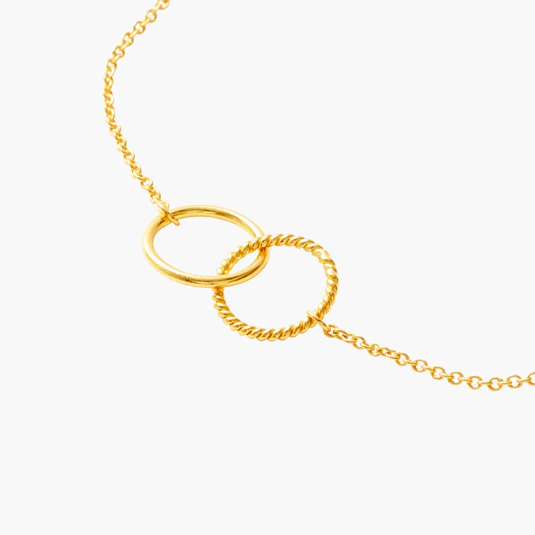 Sale Bracelet double anneau Argent Garanti Bracelets | Bracelets