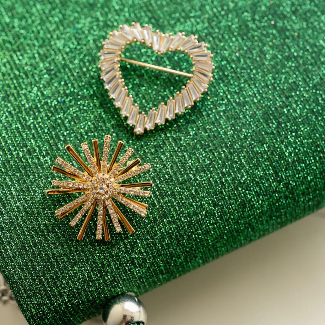 Cheap Broche étoile strass Broches