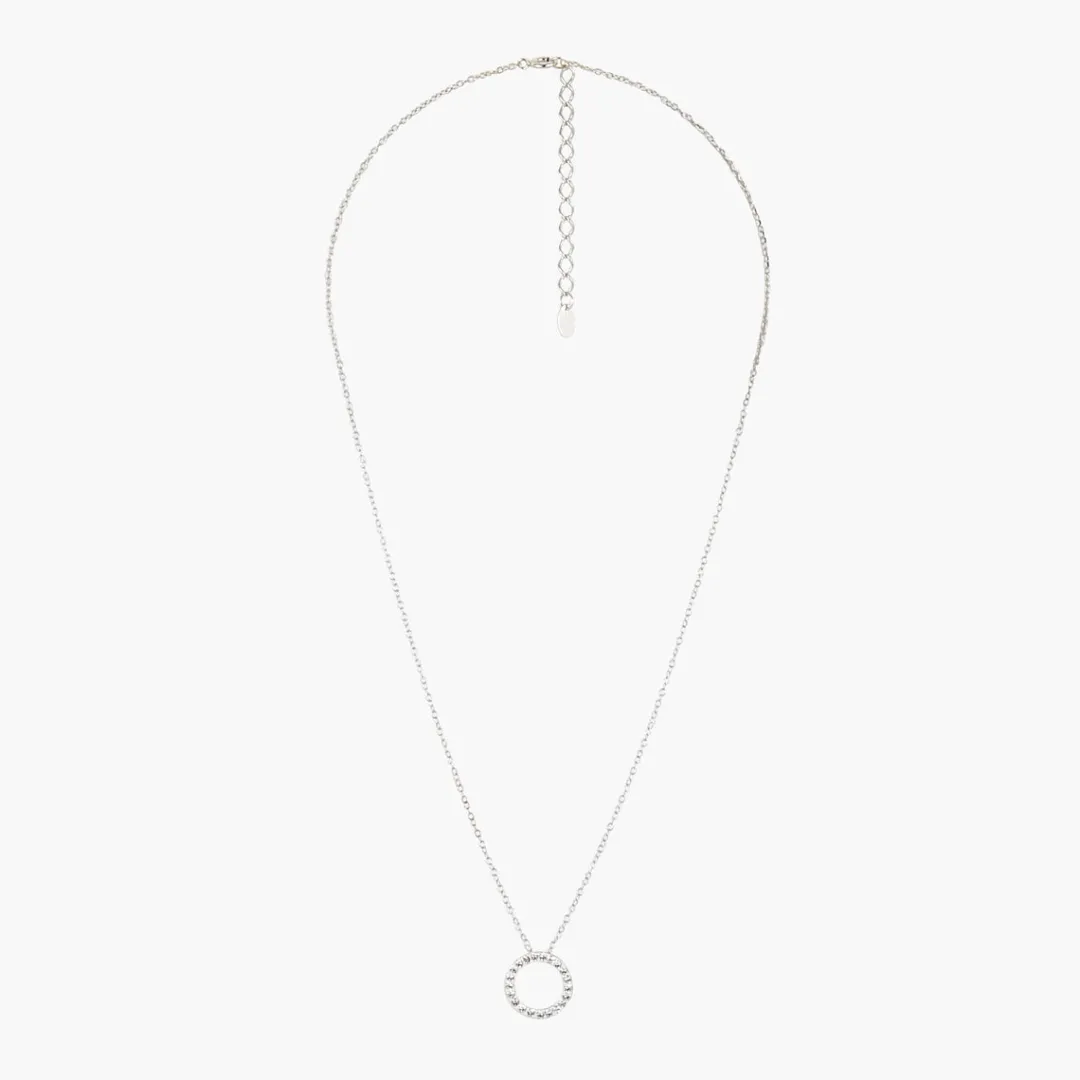 Clearance Collier anneau strass Argent Garanti Silver Idol Colliers | Colliers