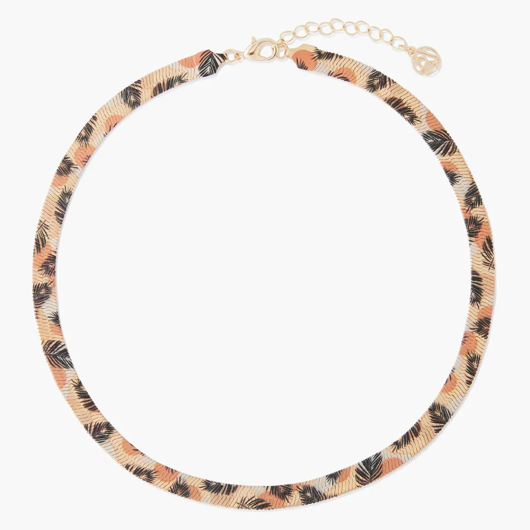Best Collier chaine serpent Balagane à imprimé floral Colliers