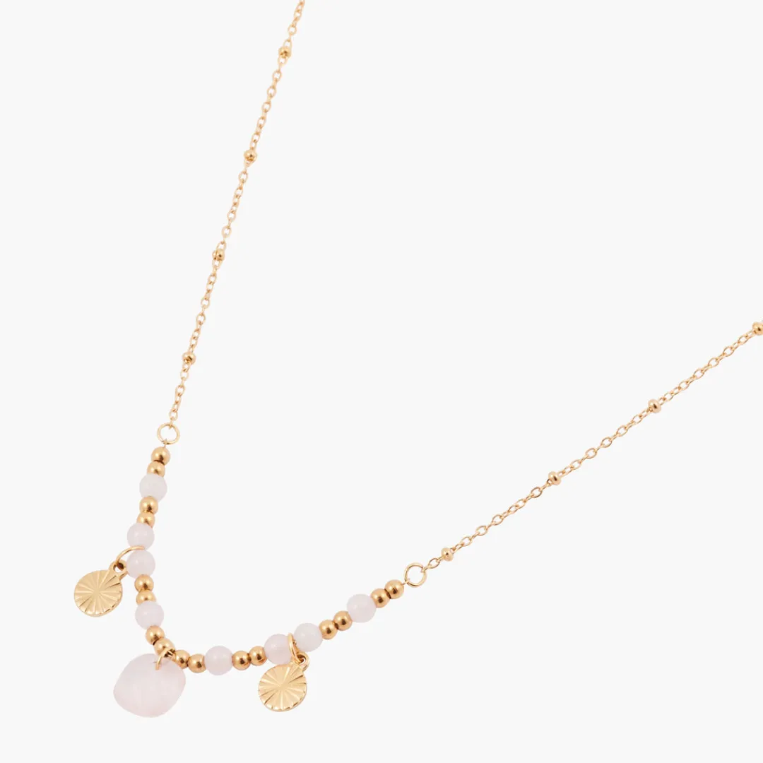 Store Collier pierres et pampilles en acier inoxydable Colliers | Colliers