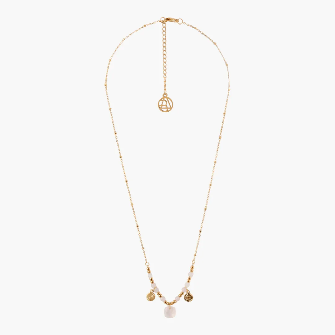 Store Collier pierres et pampilles en acier inoxydable Colliers | Colliers