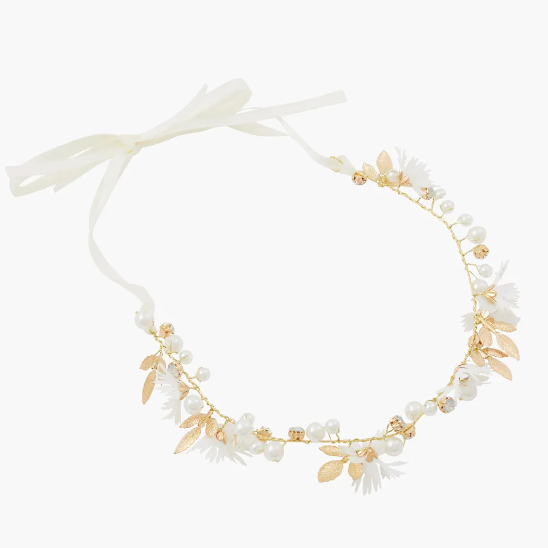 Shop Couronne perles d'imitation Cérémonie Cérémonie