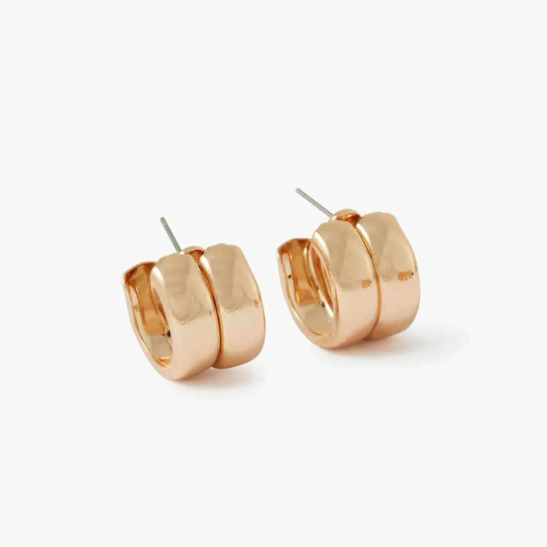 Discount Créoles épaisses Boucles D'Oreilles