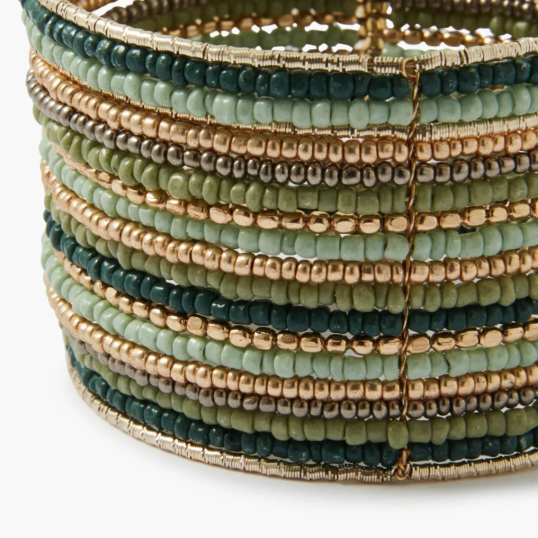 New Manchette perles de rocaille Bracelets