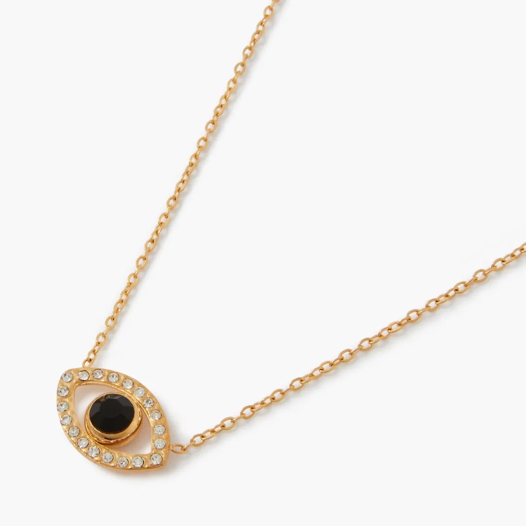 Shop Pendentif oeil acier inoxydable Colliers | Colliers