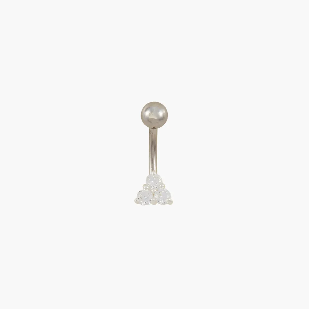 Shop Piercing nombril triangle zirconium Piercings