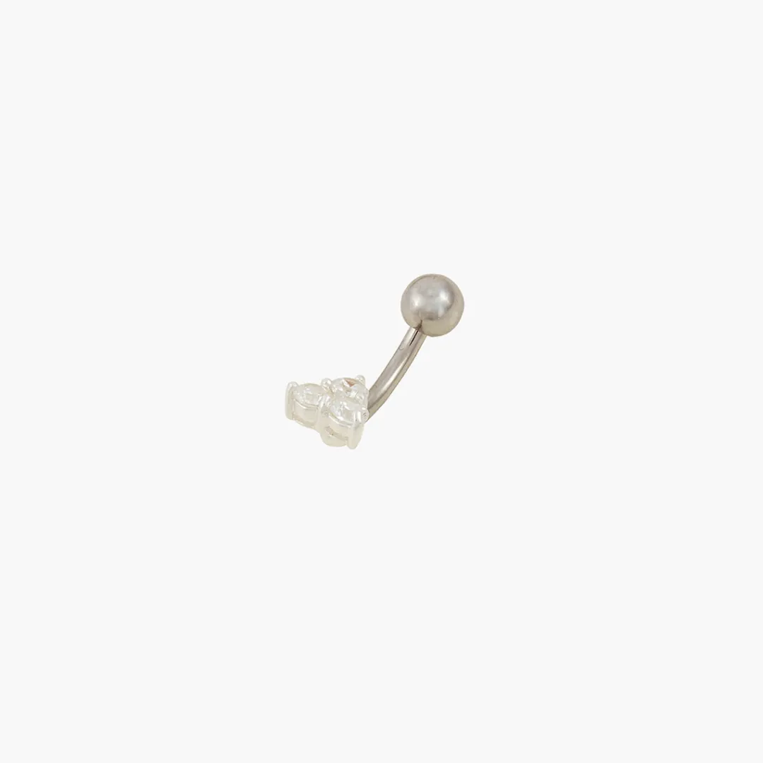 Shop Piercing nombril triangle zirconium Piercings