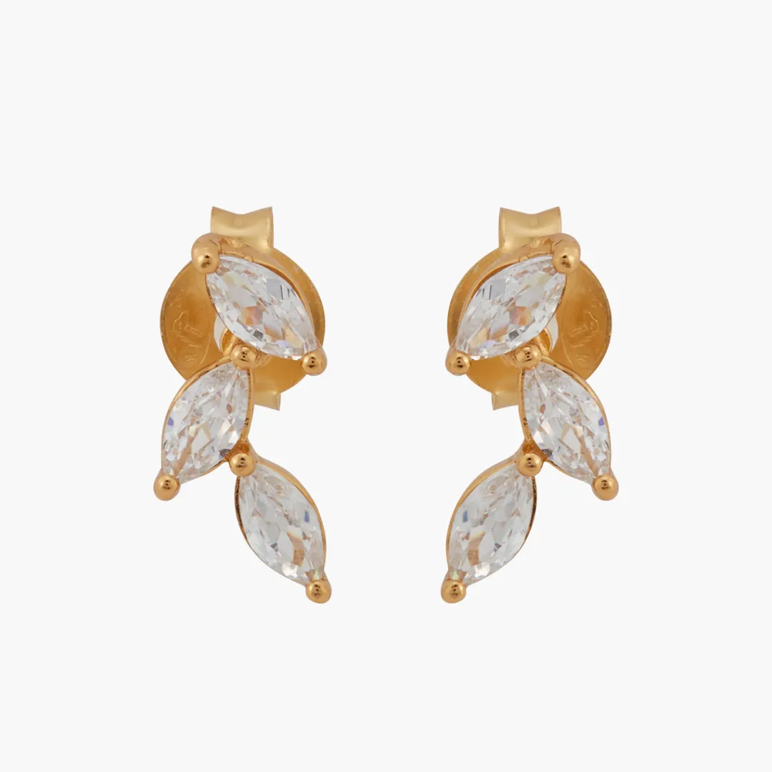Store Puces d'oreilles Argent Garanti et Oxydes de Zirconium Boucles D'Oreilles | Boucles D'Oreilles