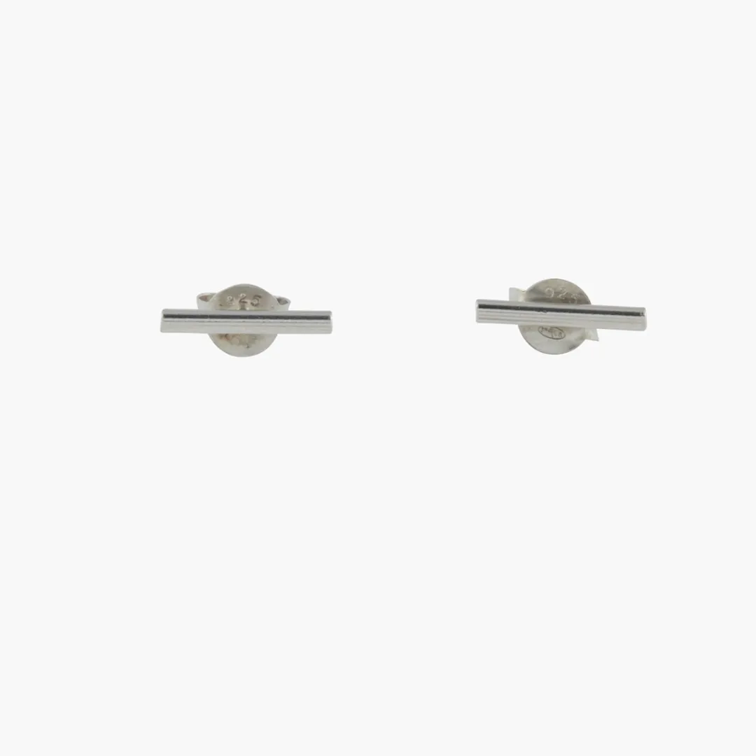 Sale Puces d'oreilles barre Argent Garanti Silver Idol Boucles D'Oreilles | Boucles D'Oreilles