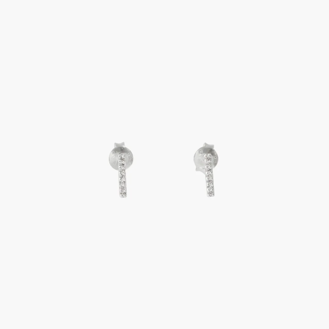 Cheap Puces d'oreilles barres Argent Garanti Boucles D'Oreilles | Boucles D'Oreilles