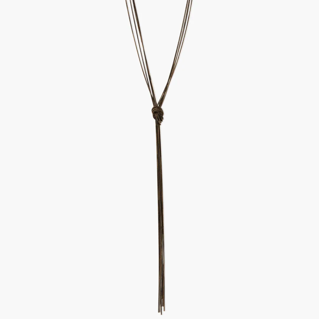 Online Sautoir noué Colliers