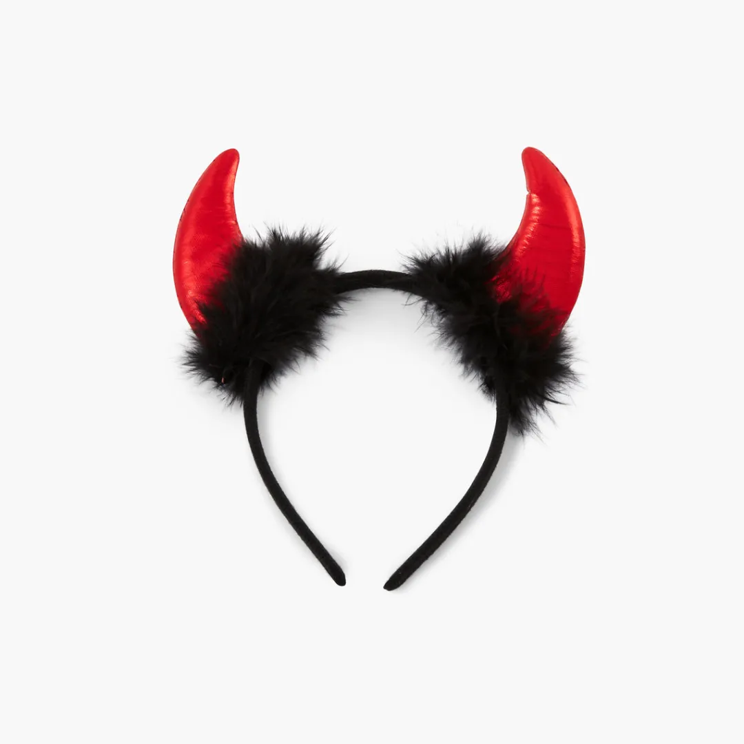 New Serre-tête Halloween diable cornes rouges Serre-Têtes