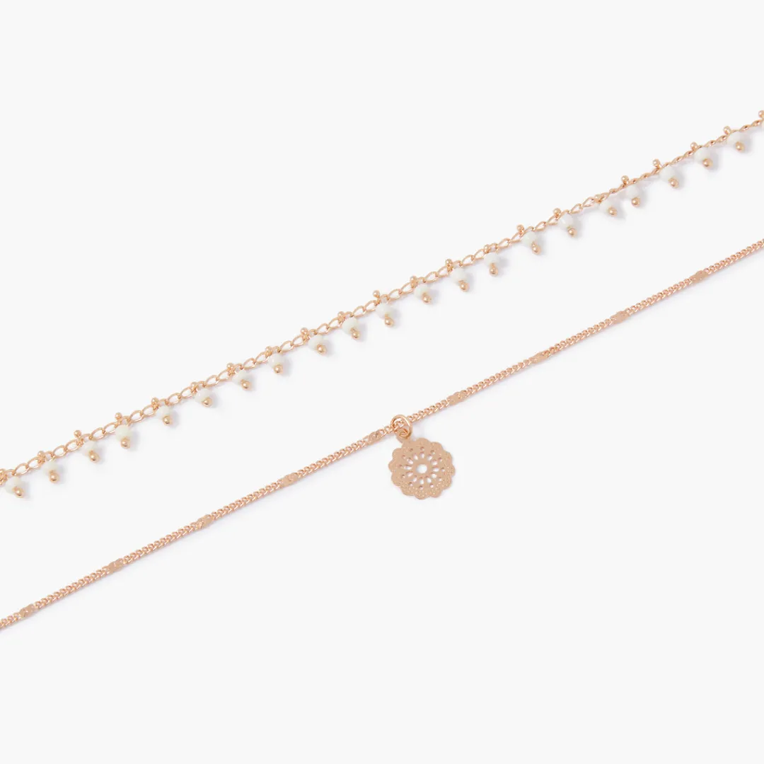Flash Sale Set de 2 chaînes de cheville Bijoux De Corps