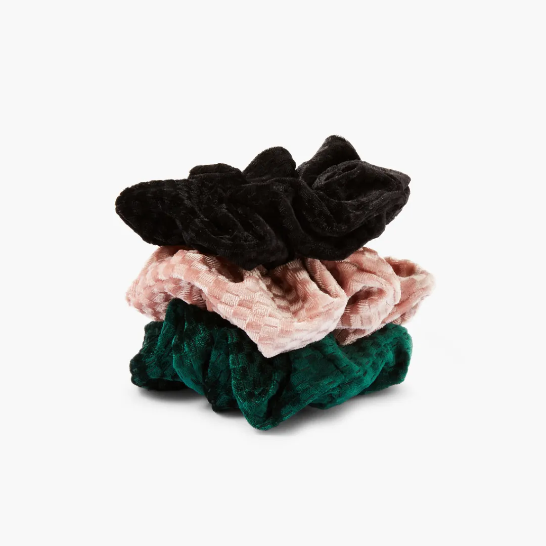 Store Set de 3 chouchou velours Chouchous