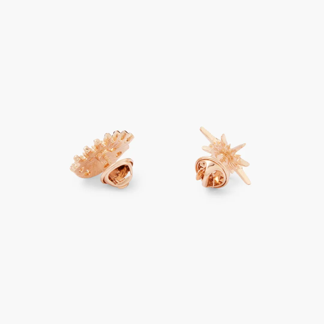 Best Set de 2 pin's oeil et strass Broches