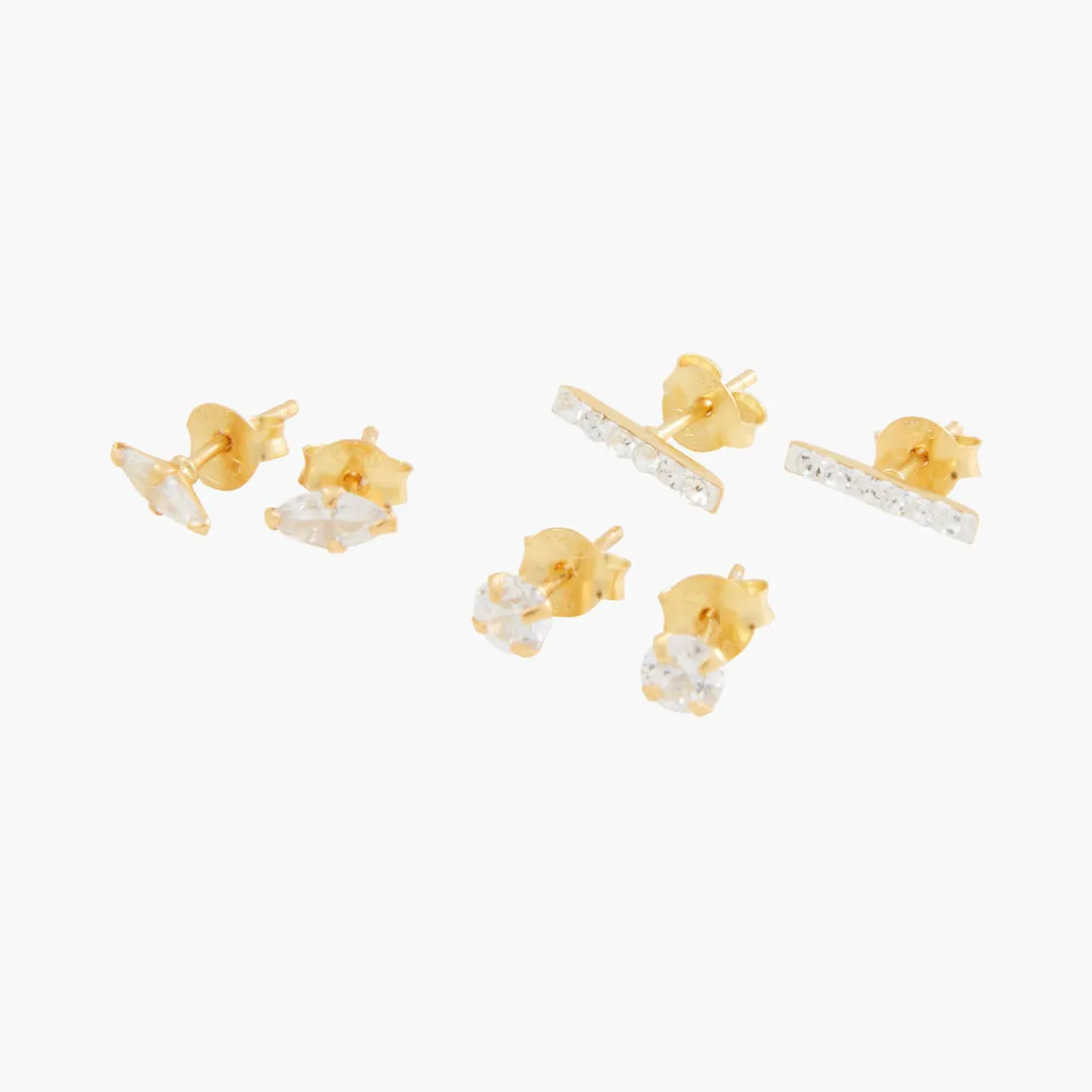 Online Set de boucles d'oreilles zirconium Argent Garanti Boucles D'Oreilles | Boucles D'Oreilles