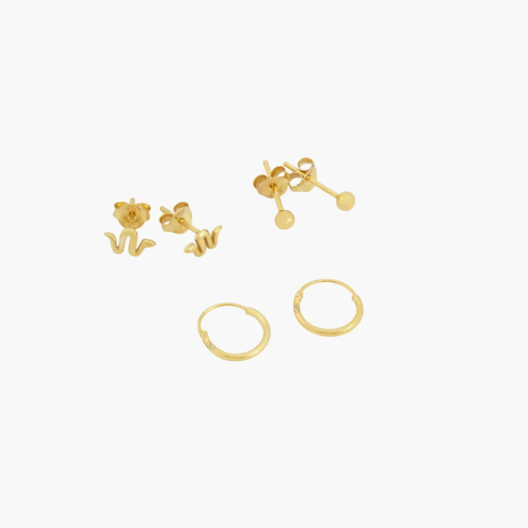 Cheap Set de puces d'oreilles fantaisie Argent Garanti Boucles D'Oreilles | Boucles D'Oreilles